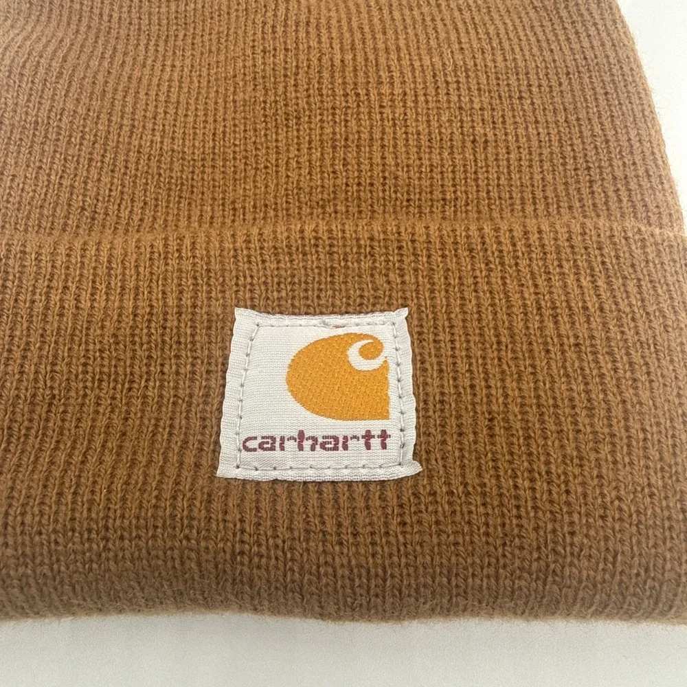 CARHARTT Beanie Brown | Toddler Knit Cap | 100% Authentic NEW NWT Model # AH8905